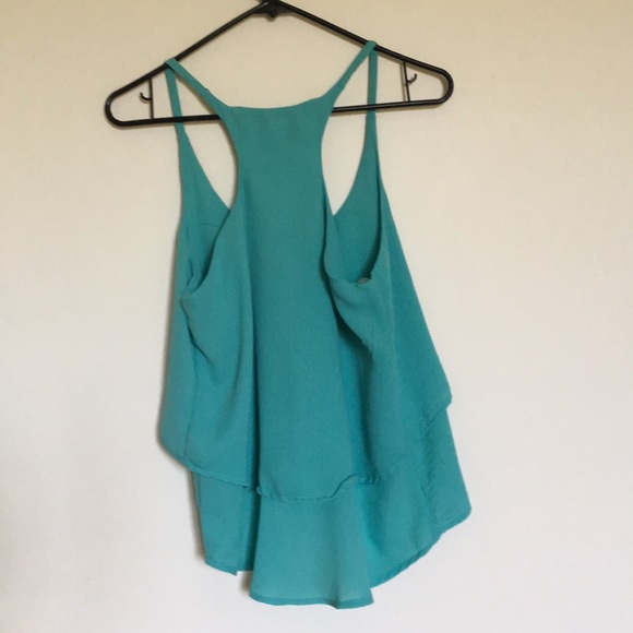 American Rag Layered Blue Tank - Picture 9 of 9